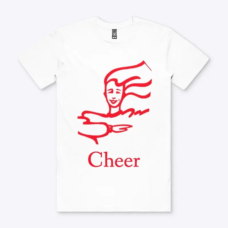 Cheerleading Graphic Tee Shirt - Cheer